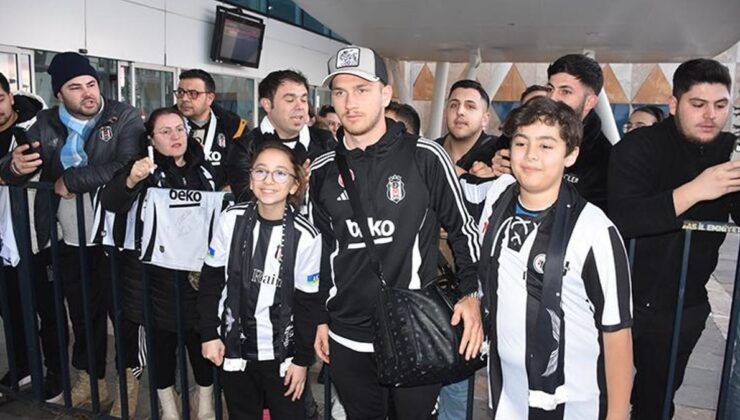 Beşiktaş kafilesi Sivas'a ulaştı